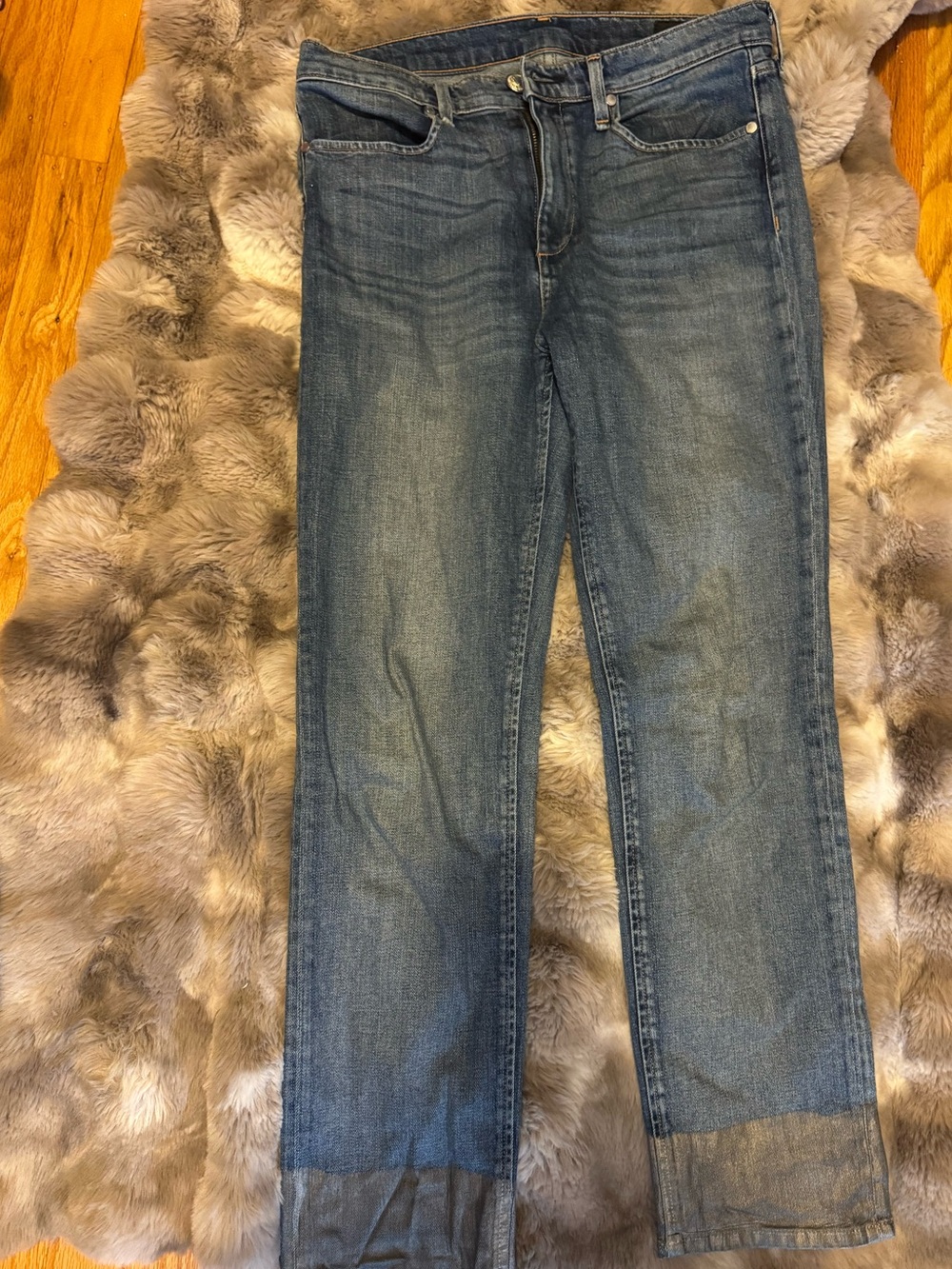 rag & bone Women's Medium Blue Boot Cut Jeans